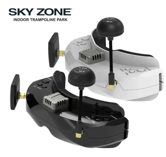 SKYZONE SKY02O FPV Goggles SKY 02O 600x400 OLED 5.8G SteadyView Diversity RX HeadTracker & Fan DVR Front Camera Racing Drone