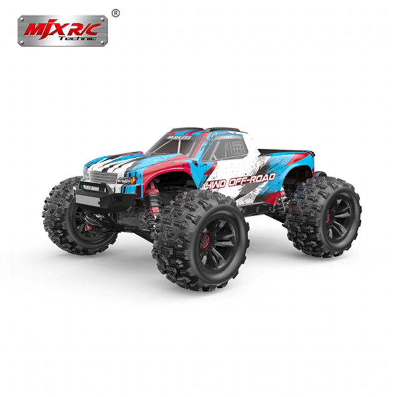 MJX Hyper Go 16208 Monster Truck 2.4G 1/16 Brushless RC Car Hobby Remote Control Vehicle 68KMH High-Speed Off-Road Truggy Cars