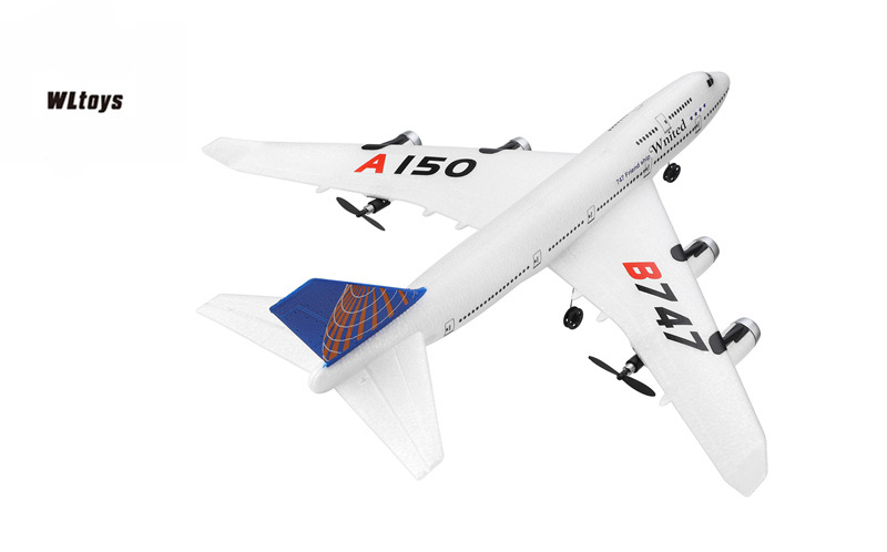 WLtoys A150 Airplane 3CH RC Airplane RC Glider Boeing B747 Model Fixed Wing EPP Remote Control Aircraft Toy XK A150-B747