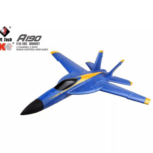 HOT SALES Wltoys A190 RC Airplane F-18 Plane F/A-18C hornet 2Ch 2.4GHZ EPP Radio Control RC Toy Plane