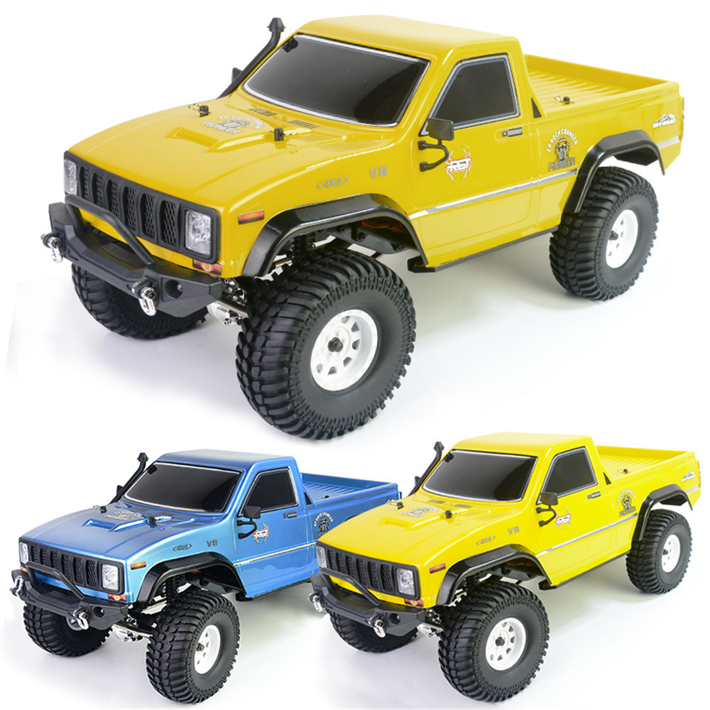 EX86110 RGT RC Cars 1/10 4WD Realistic Pioneer Track RGT EX86110 Rock RTR Offroad Monster Truck Remote Control Model Car Toy Boy