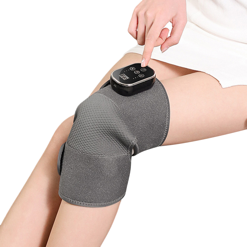 Arthritis Heating Joint Wrap Physiotherapy New Rechargeable Vibration Massager Smart Electric Heating Knee Pad Massager