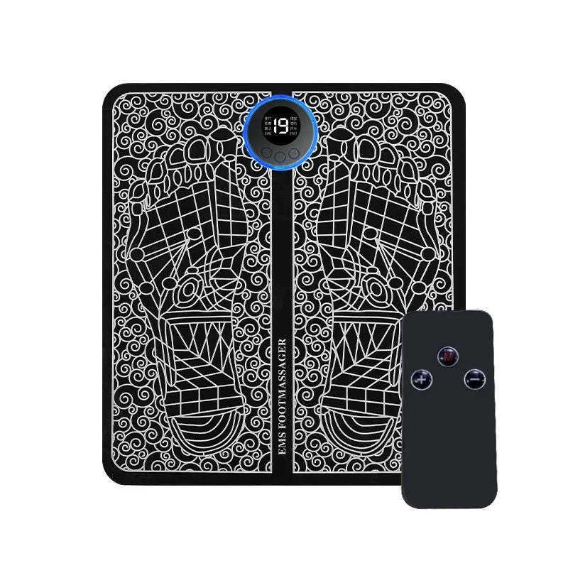 Hot Products Tens Massage Pad Feet Muscle Stimulator Massage Mat Remote Control Ems Foot Bath Massager