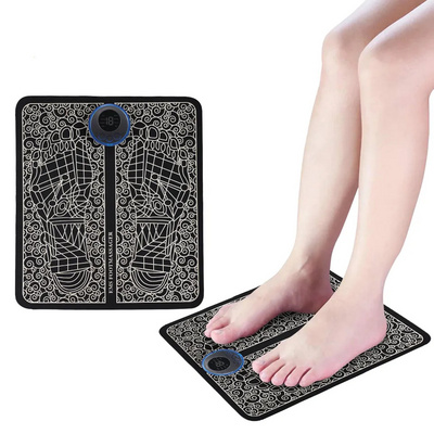 Hot Products Tens Massage Pad Feet Muscle Stimulator Massage Mat Remote Control Ems Foot Bath Massager