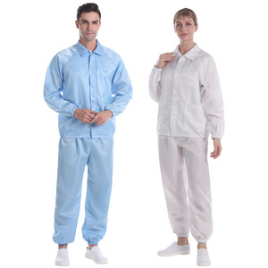 WK Antistatic Waterproof Workshop Uniform Dustproof Clothes Esd Clean Room Suit