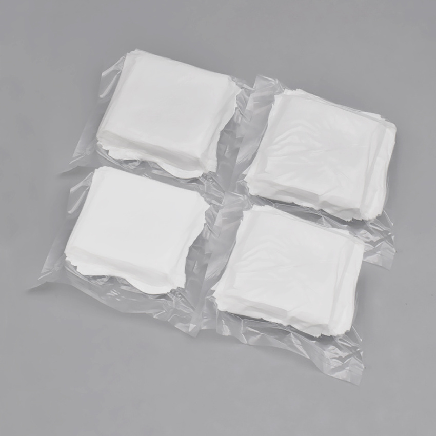 4*4 Inch 100% Polyester Dust-free Microfiber Glasses Cleaning Cloth Anti-static Clean Room Wiper