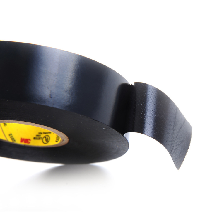 Black Strong Flame Retardant rubber Adhesive Super 33+ Fireproof Plastic PVC Vinyl Electrical Insulating Tape