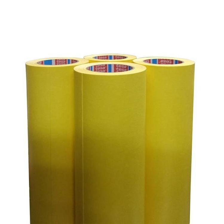 Yellow 4434 DIY Renovation Automotive Fine Paint Masking Tape Reinforced Flat Paper Sandblasting Protective