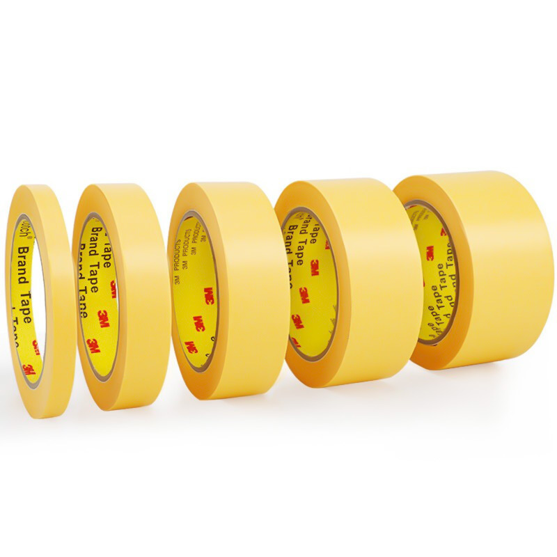 Masking tape Acrylic adhesive yellow car&wall Painting die cutting washi paper masking tape for painting