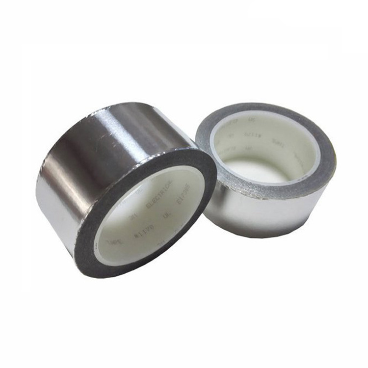 15mm 48mm heat resistant reinforced double side electrically conductive silver aluminum foil adhesive tape