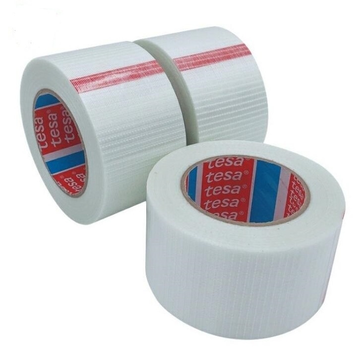 Custom Packaging Solutions Cross Filament Tape 4590 Packing Tape Heavy-Duty Fiberglass Filament Packing Tape