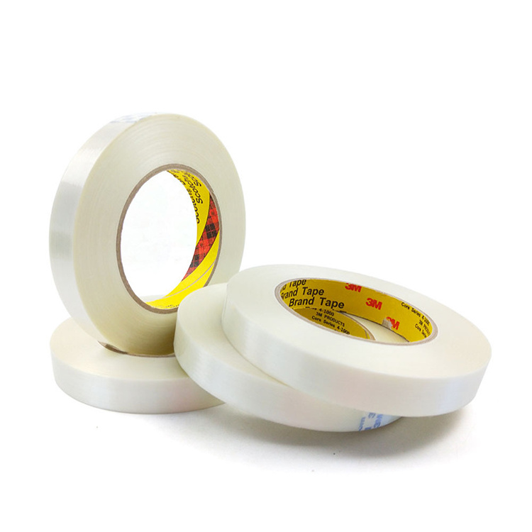 transparent fiberglass filament strapping packing filament tape for Heavy Carton Box