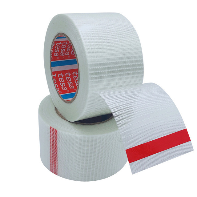 Custom Packaging Solutions Cross Filament Tape 4590 Packing Tape Heavy-Duty Fiberglass Filament Packing Tape