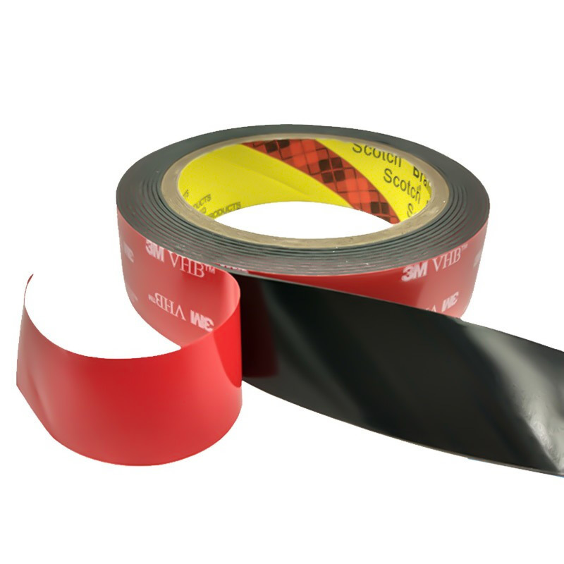 Waterproof acrylic foam tape 1.1mm 5952 black acrylic double side foam tape