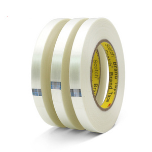 transparent fiberglass filament strapping packing filament tape for Heavy Carton Box