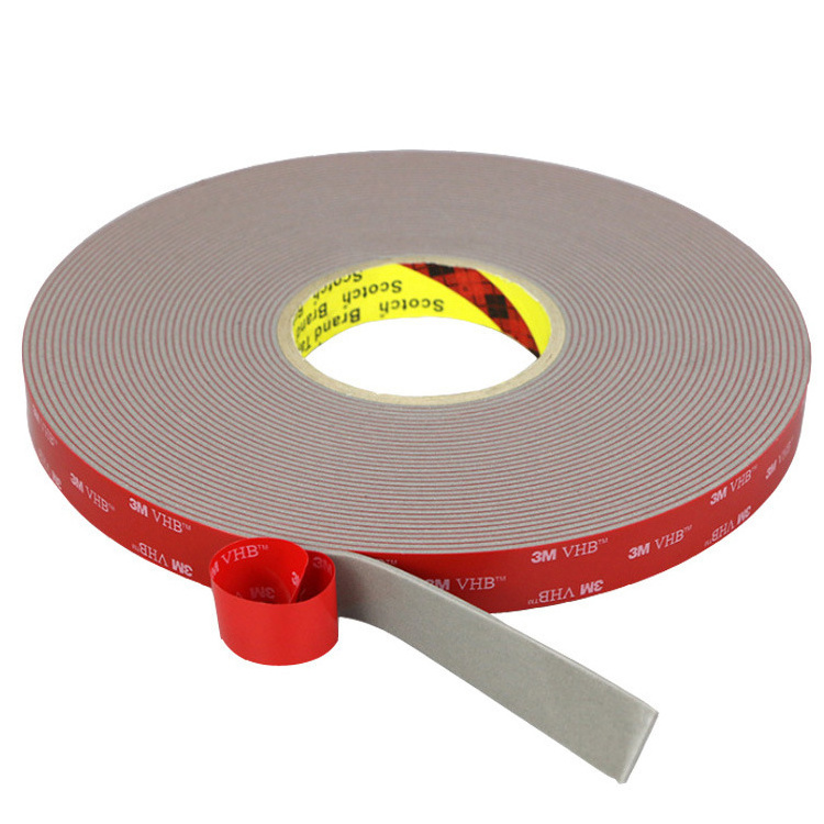 High Temperature  VHB Tape 5611 5611A-GF 5611N-GF 1.1mm Thickness Grey Double Sided Acrylic Foam Adhesive tape