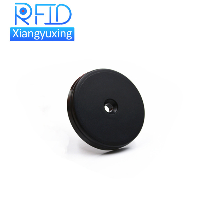 RFID Patrol Token Tag Coin Tag with Screw Hole Nfc Abs Passive HF 13.56mhz for Industry / Construction