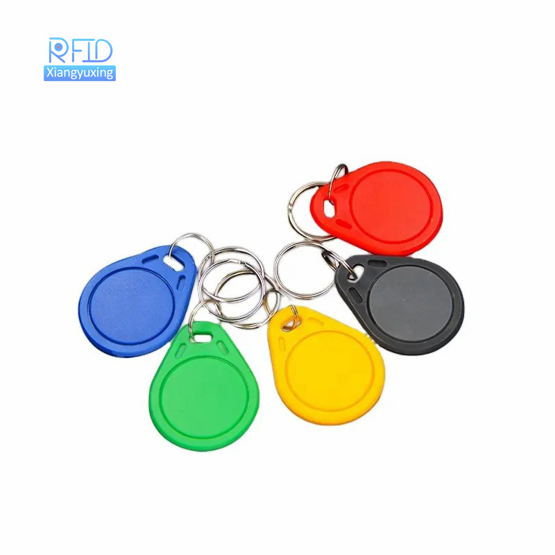 Different Color Custom 125Khz/13.56Mhz Nfc Keychain Key Fob for door access control