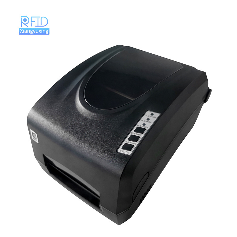 RFID Sticker label printer 300 DPI QR code printing thermal paper 8 IPS UHF label printer