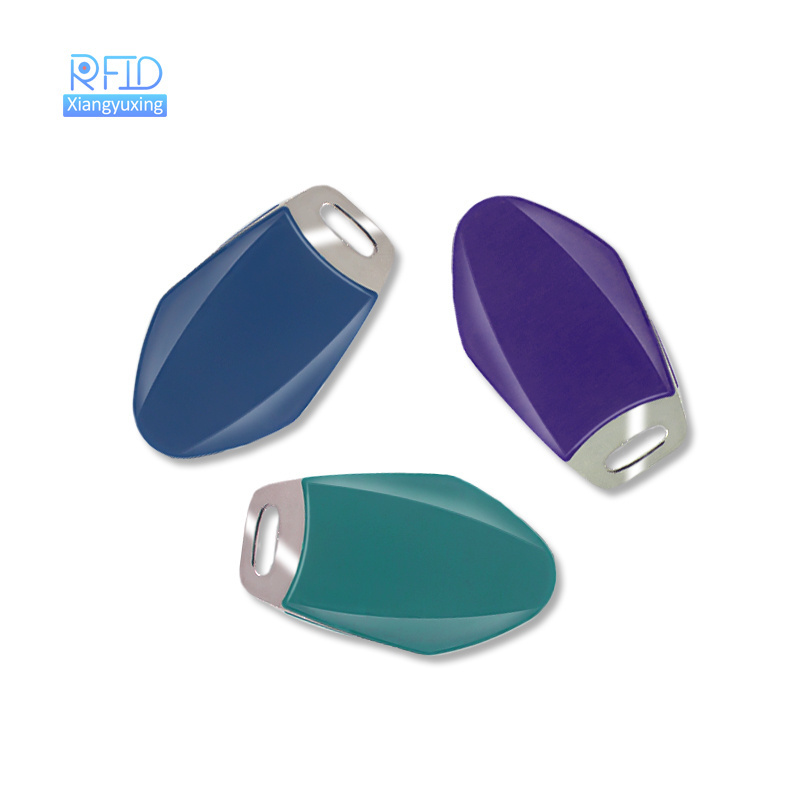 13.56mhz and 125khz Dual Frequency IC ID Rfid Keyfob Rewritable Card NFC Key Fob With Keychain