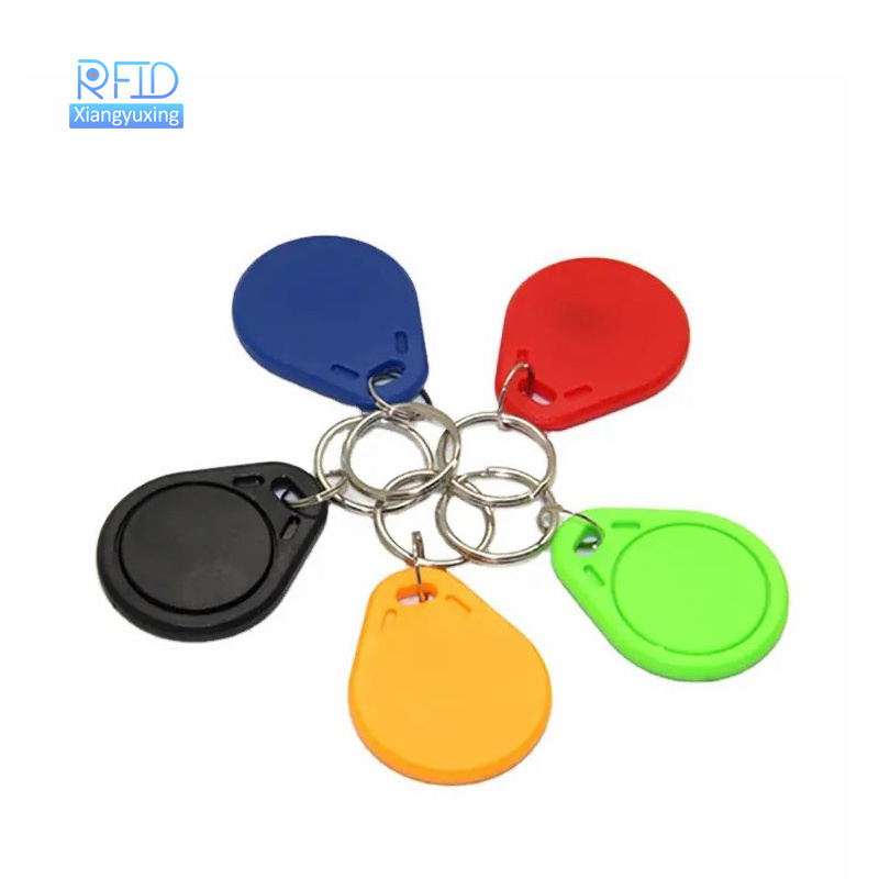 13.56MHz Epoxy RFID Key Fob Proximity ID Keyfob for Door Entry Access Control System