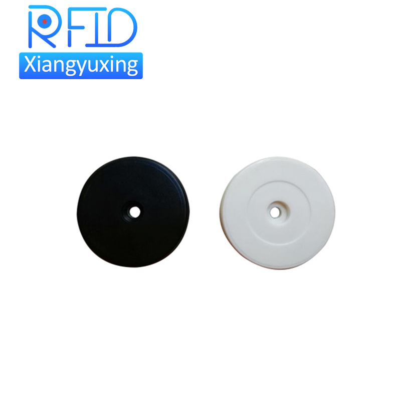 RFID Patrol Token Tag Coin Tag with Screw Hole Nfc Abs Passive HF 13.56mhz for Industry / Construction