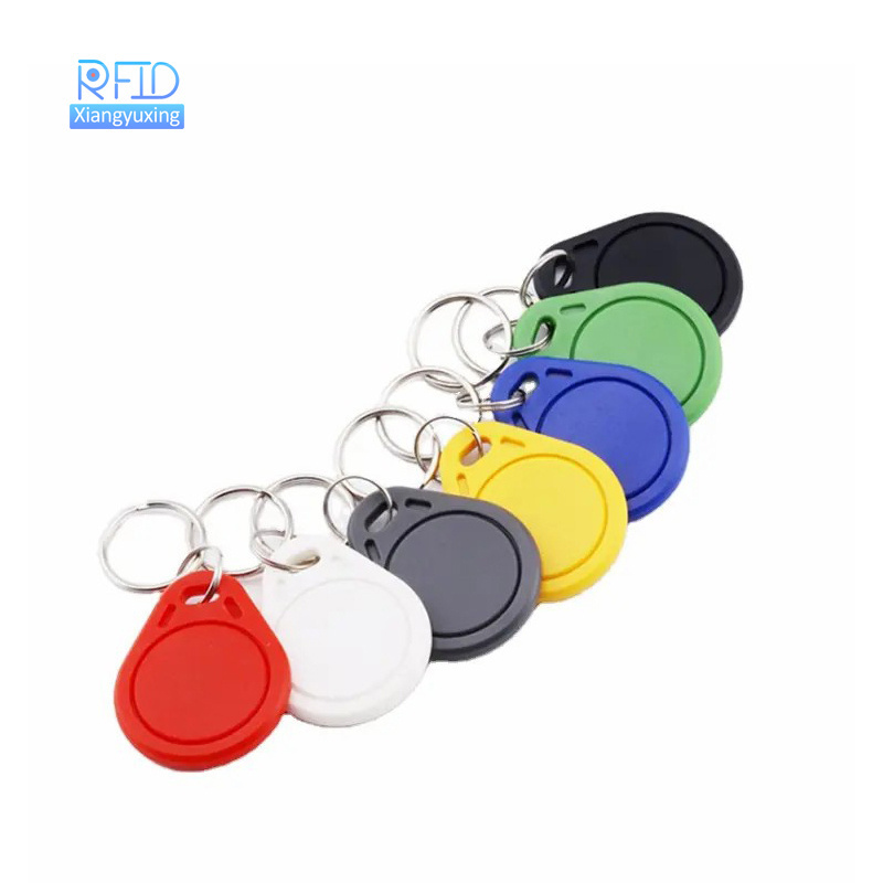 13.56MHz Epoxy RFID Key Fob Proximity ID Keyfob for Door Entry Access Control System