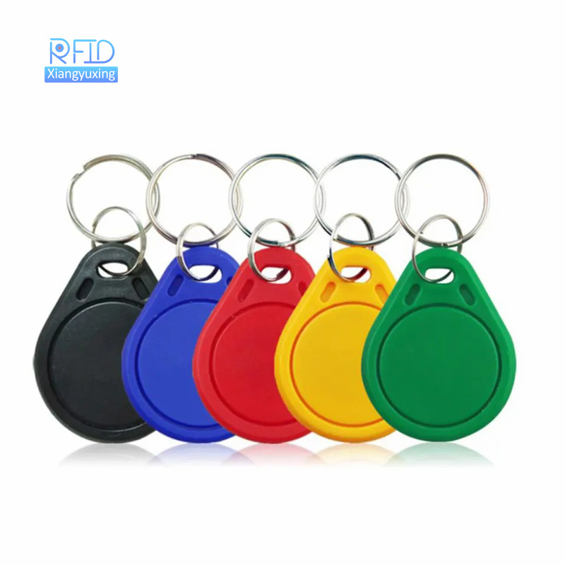 Different Color Custom 125Khz/13.56Mhz Nfc Keychain Key Fob for door access control