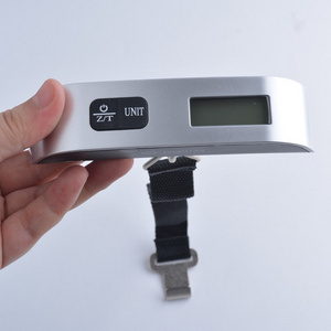 New Stylish 50kg/10g Weight LCD Display Portable Electronic Travel Hanging Hook Luggage Pocket Exact Weight Measurer Scale