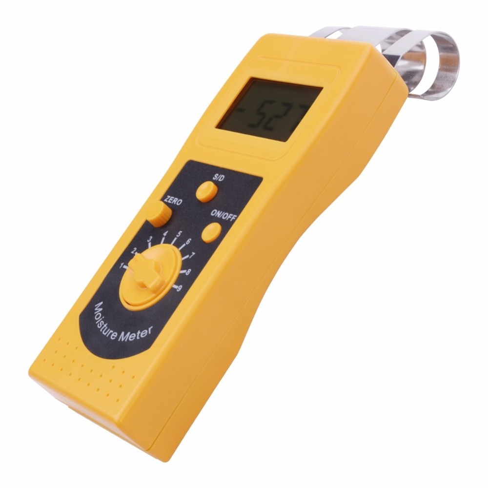 NEW DM200P Digital Paper Moisture Meter Tester 0-50% Papers hygrometer High Performance Portable