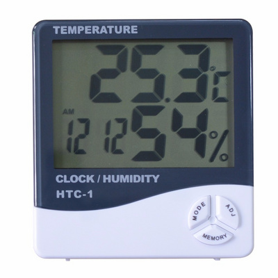 Stronger Durable Digital Thermo Thermometer Hygrometer With Alarm Clock