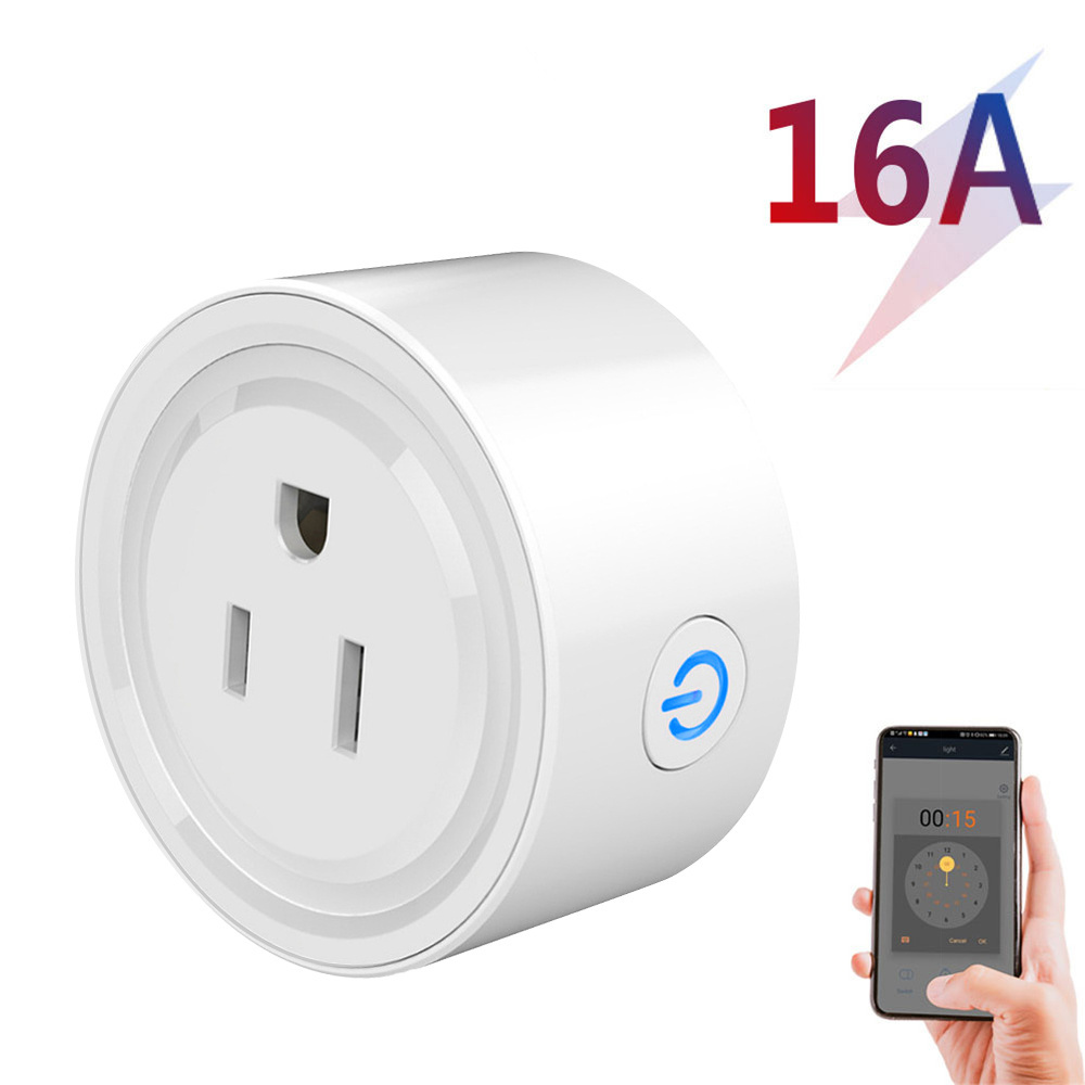 16A/20A Smart Plug US Adaptor Wireless WiFi Remote Voice Control Power Monitor Outlet Timer Socket for Alexa Google Home