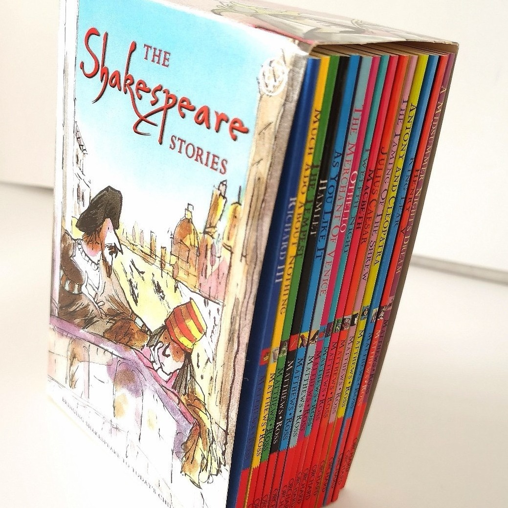 The Shakespeare Children Stories English Full Color Child Kids Hardcover Story Book Custom Children Book Printing Service