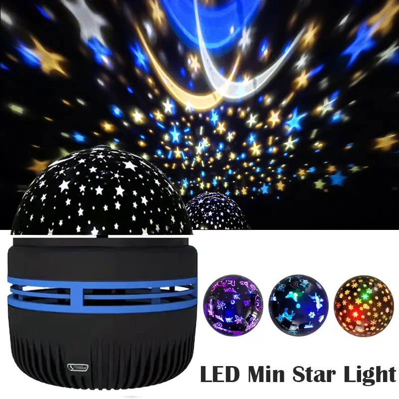 Color LED Light Car Led Ball Ball Party 7 Color Portable Rotating Sound Activated Led Strobe Activator Lights Usb disco bulb