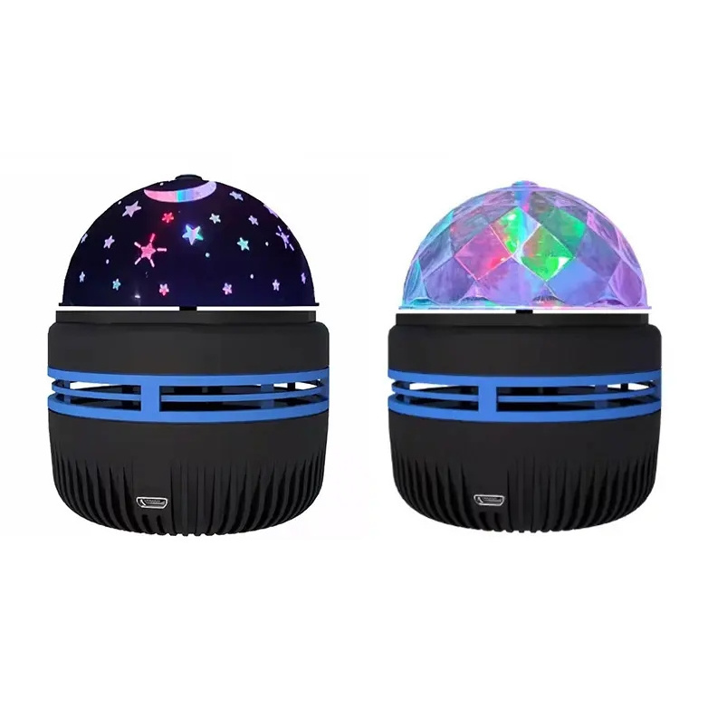 Color LED Light Car Led Ball Ball Party 7 Color Portable Rotating Sound Activated Led Strobe Activator Lights Usb disco bulb