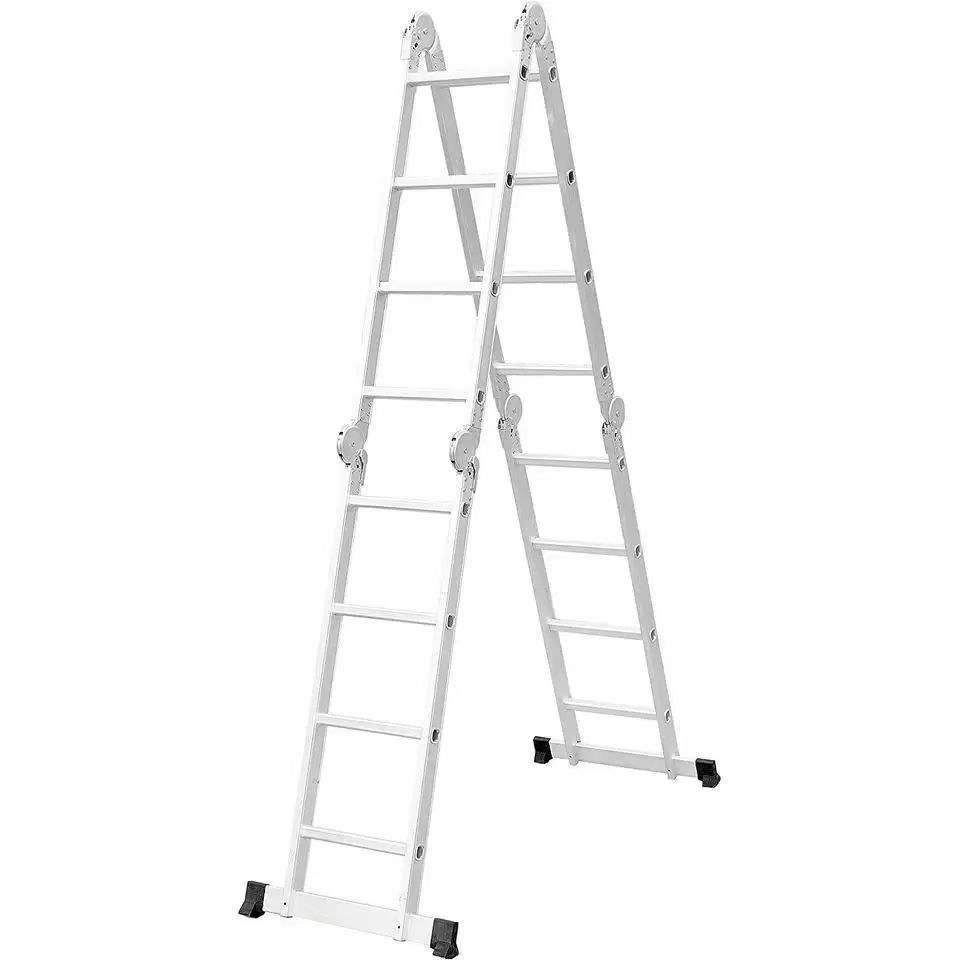 3 612 Step 2X3 Mobile Safety Double Side  Home  Aluminum Frp Platform Step Insulated Ladder