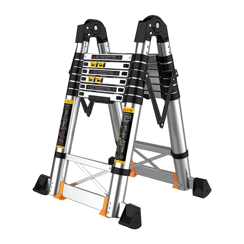 En 131 Ce  Heavy Duty Packing Frp Telescopic Price Step Hunting Aluminum Foldable Ladder