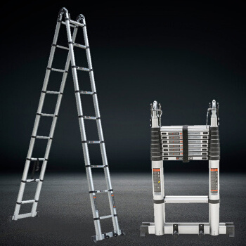 3 612 Step 2X3 Mobile Safety Double Side  Home  Aluminum Frp Platform Step Insulated Ladder