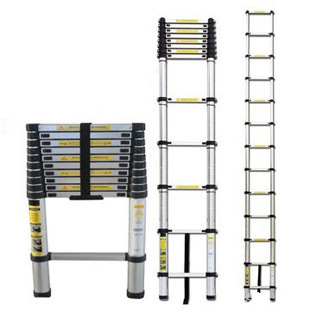 2 4 6 810 Steps Ceiling  Stair Compact Dock Pool Folding Wall Aluminum Step Ladder Defend