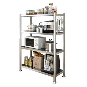 Heavy Duty Shelving for Kitchen Commercial Office Garage Storage Adjustable Shelf Storage Unit Stainless Steel Kitchen Shelf