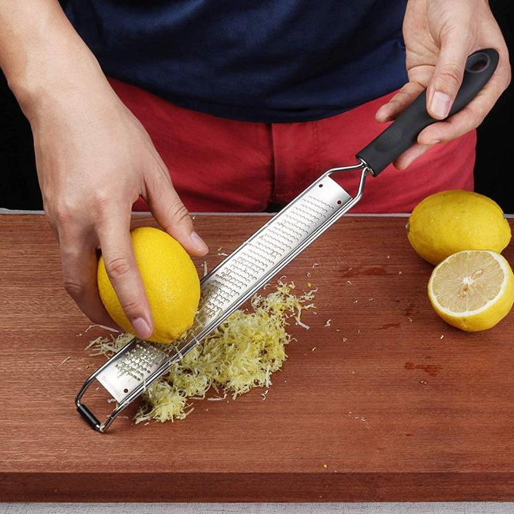 Premium Stainless Steel 304 Zester Grater Lemon Zester Cheese Grater