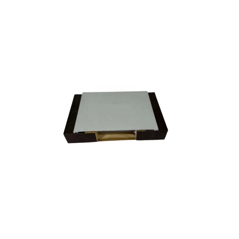 Install Simple Building Metal Aluminum Alloy Expansion Joint Wall Cover Plate On The Street