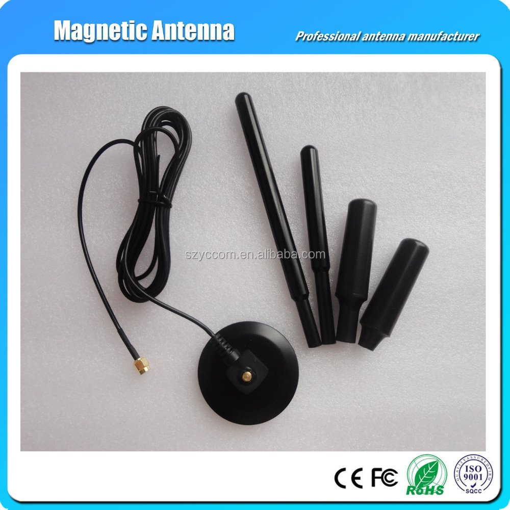 External Waterproof SMA 433mhz Antenna Aerial 30DBI High Gain magnetic Antenna 433 MHz