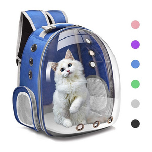 Outdoor Breathable Pet Carrier Clear Pet Carrier Cat Backpack Pet Carrier