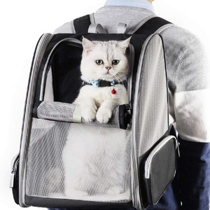 BSCI Custom Small Cats Dogs Safety Straps Buckle Support Collapsible Pet Backpack Carrier with Power Price