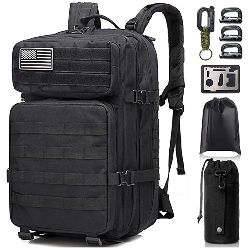 Waterproof Camo Large 45L Pack Molle Rucksacks Hiking Camping Bag Backpacks Custom Tactical Backpacks