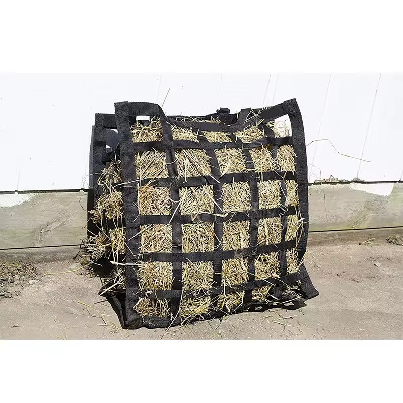 Polyester Webbing Feeder Bag Weave Slow Feed Net Super Bottom Originals Easy Feeder Horse Hay Bag