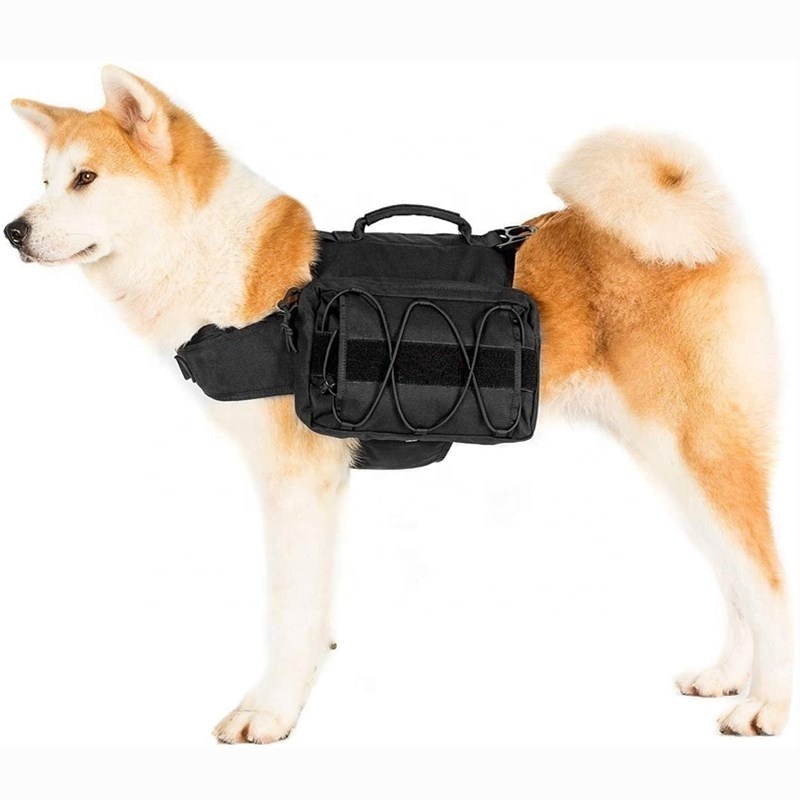 Outdoor Dog Saddlebag Backpack Dog Pack Hound Dog Saddle Bag Backpack for Travel