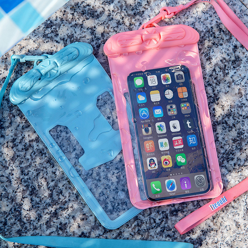 New Arrival Outdoor Beach IPX8 30M Waterproof Phone Pouch Cell Phone Bag High Transparent Waterproof Mobile Phone Case