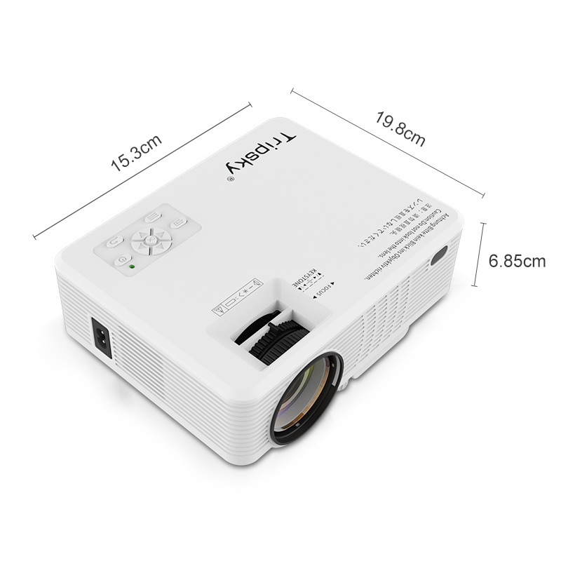 T3 Smart Mini Projector 1080P FHD 150 ANSI Lumen Portable Projector 5G wifi Airplay Home theater Projector with wireless Remote